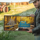 32x16" – Endless Journey Together – Premium Canvas Wall Art With Names & Dates