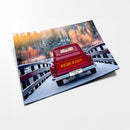 11"x14" – Two Hearts, One Road – Custom Truck Wall Art with Couple Names