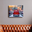 20x16" – Just Us and the Road Ahead – Custom Truck Wall Art with Names & Date