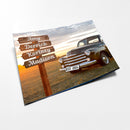 11"x14" – Together Under One Name – Custom Street Sign Vintage Truck Wall Art