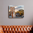 20x16" – Where Our Story Lives – Custom Family Name Sign Truck Wall Art