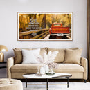 32x16" – Endless Journey Together – Premium Canvas Wall Art With Names & Dates